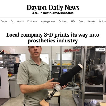 Dayton Daily News Article - 3D Printed Prosthetics